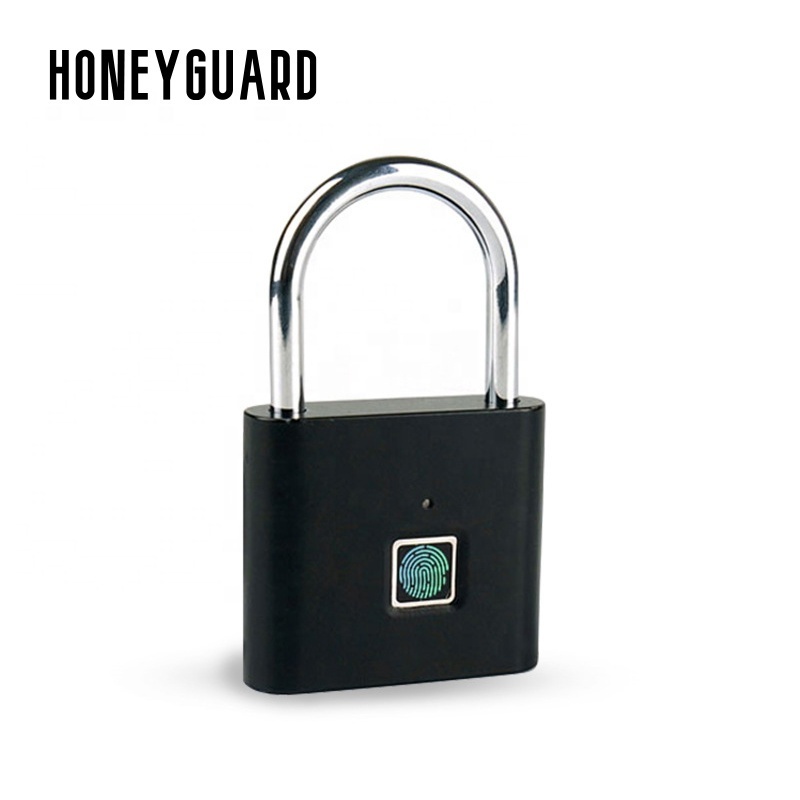 HONEYGUARD HSL010 Alloy Intelligent Door Lock Fingerprint Lock Keyless Anti-theft Waterproof Smart Fingerprint Padlock