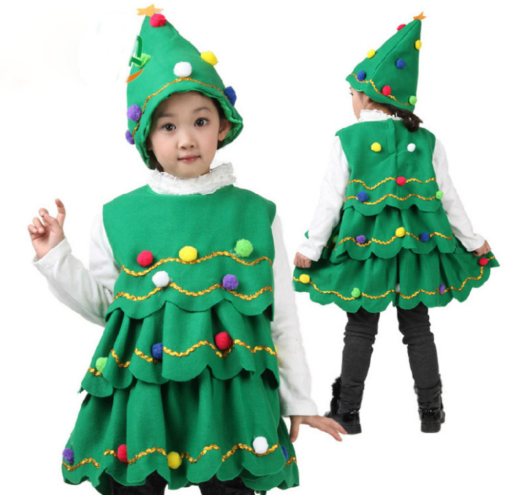 Christmas Children's Clothing Boys And Girls' Performance Clothing Kindergarten Elves Dress Up Children's Christmas Costume