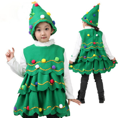 Christmas Children's Clothing Boys And Girls' Performance Clothing Kindergarten Elves Dress Up Children's Christmas Costume