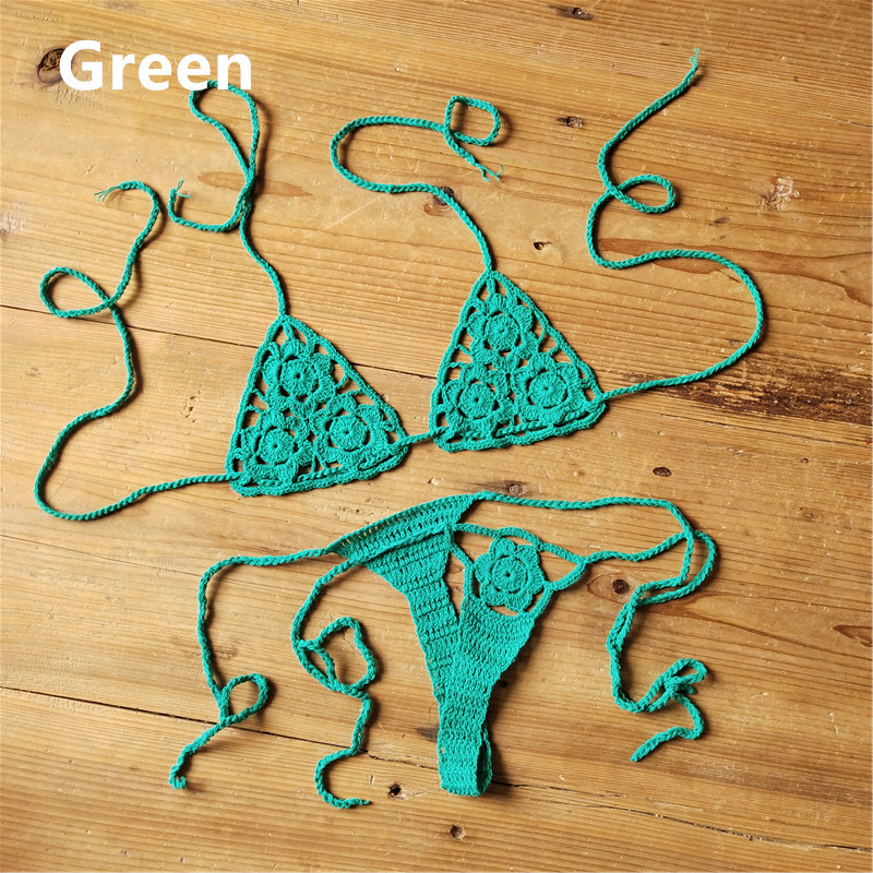 Extreme Micro Bikini Swimsuit Female Push Up Swimwear Women Halter Thong Swim Suit Bathing Suit Women Very Small Bikini