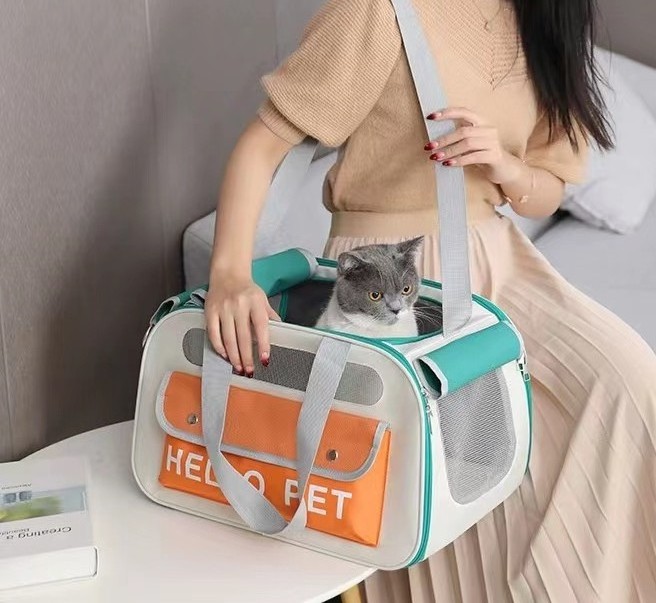 portable pet carrier tote portable sling bags for dog cat walking carry bag travel back carrier pet bag