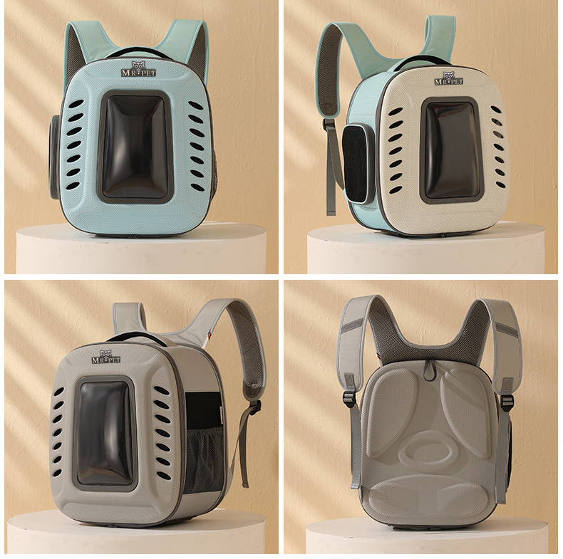 Pet Cat Carrier Backpack Breathable Travel Outdoor Transport Bag For Small Dogs Cats Portable Packaging Foldable Pet Supplies