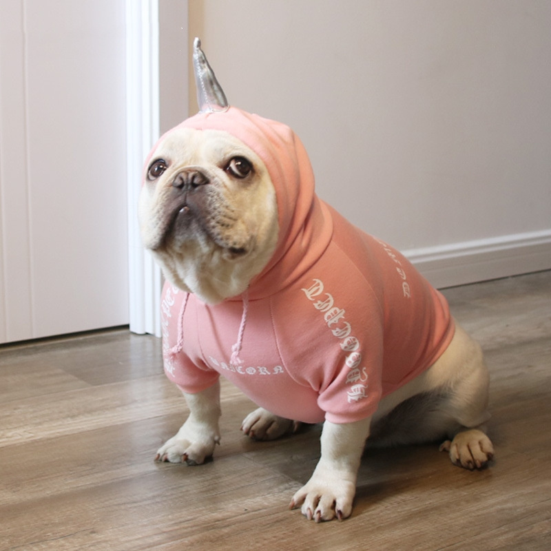 Pet Halloween devil velvet hoodie popular Dog outdoor clotlhes Hooded Pet Clothes Sweaters Teddy Bulldog corgi couples Hoodies