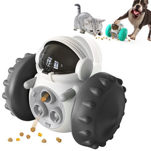 Pet Treat Puzzle Slow leak Feeder Toys for Dogs Fun Multifunction Interactive Chase Dog Cat Toys Pet Leaky Food Tumbler Toy