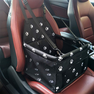 Hot Sale Dog Car Seat Pet Bag Breathable Oxford Folding Clip-On Washable Pet Car Booster Seat Travel Carrier Bags for Small Dogs