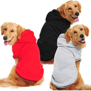 Pet hoodie popular Dog outdoor playing fashion clotlhes Hooded Sweatshirt Pet Clothes Sweaters with Hat Soft Dog Sweaters