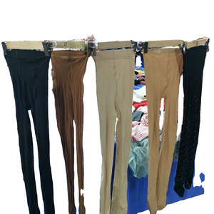 Wholesale of women leggings second hand sexy long stockings used clothes bales