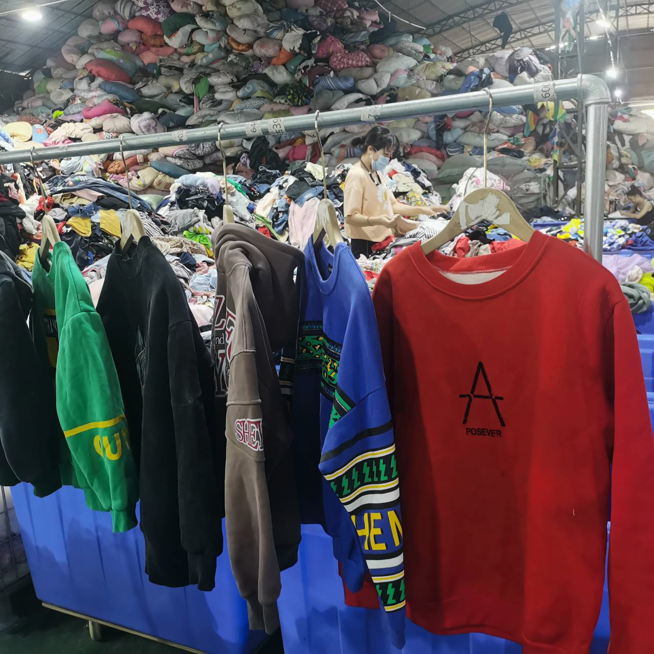 Supplier Wholesale High Quality Second Hand Woman Clothes Used Clothes Used Branded Jackets And Hoodies Bales