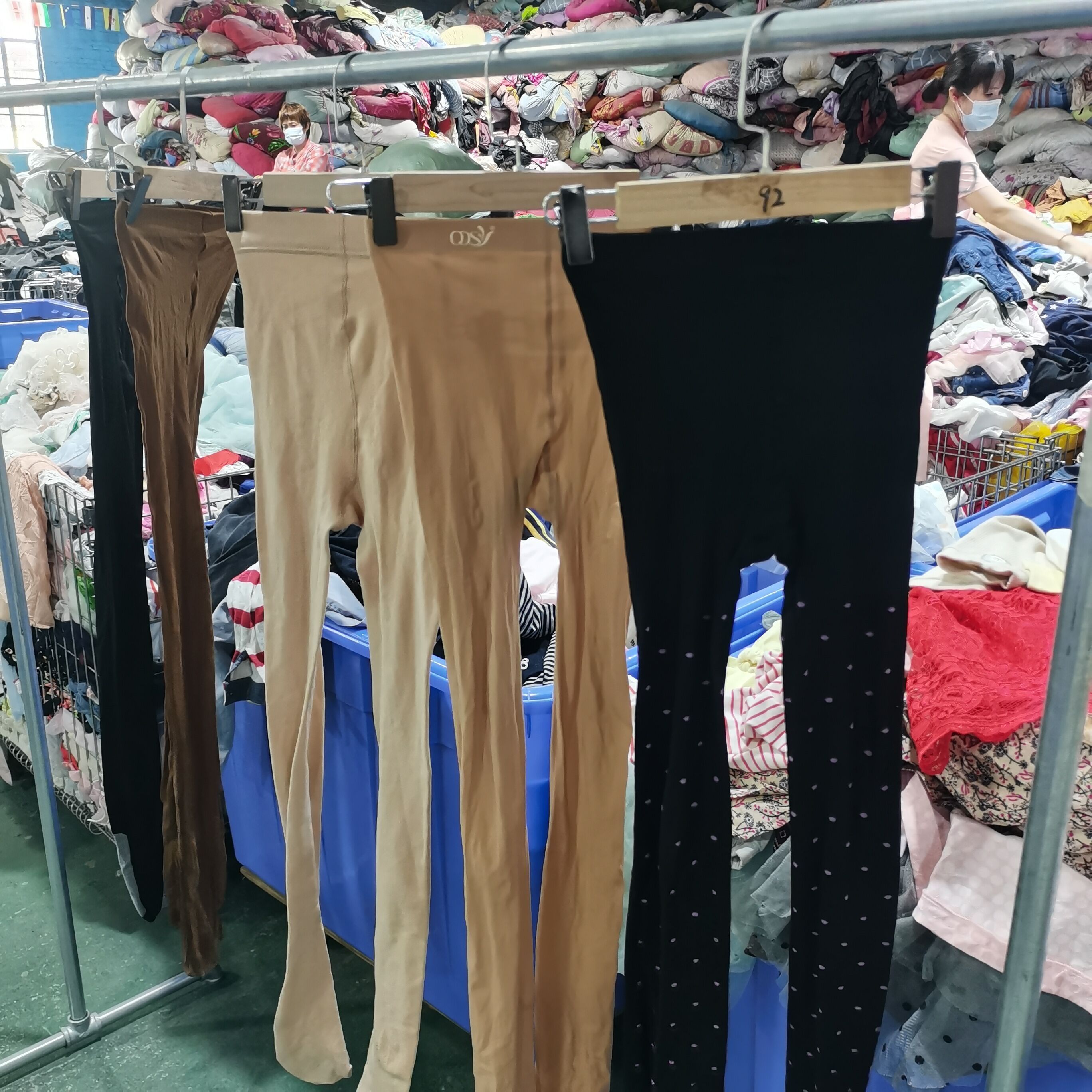 Wholesale of women leggings second hand sexy long stockings used clothes bales