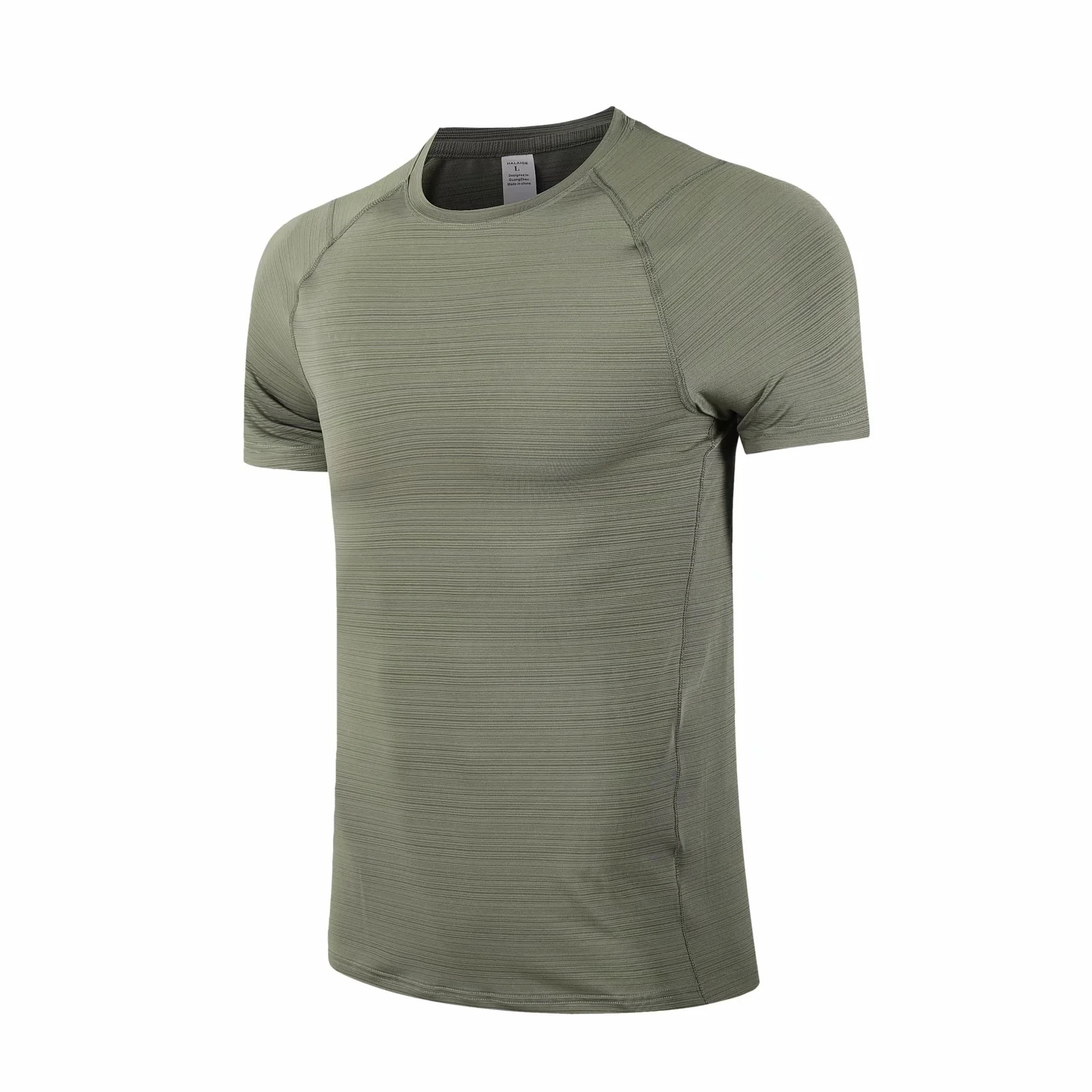 Custom Logo Plain Moisture Wicking performance Quick Dry sport shirt 90%polyester 10%spandex elastane Gym T Shirts for men