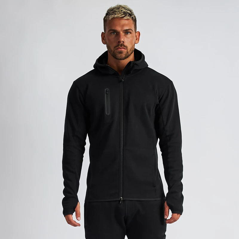 Custom gym wear men  training and jogging wear mens gym jackets men joggers suits set