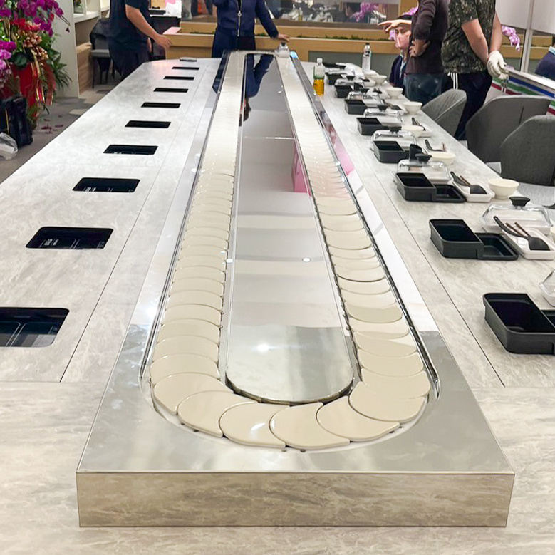 Conveyor Belt Sushi For Commercial Robots sushi conveyor belt machine