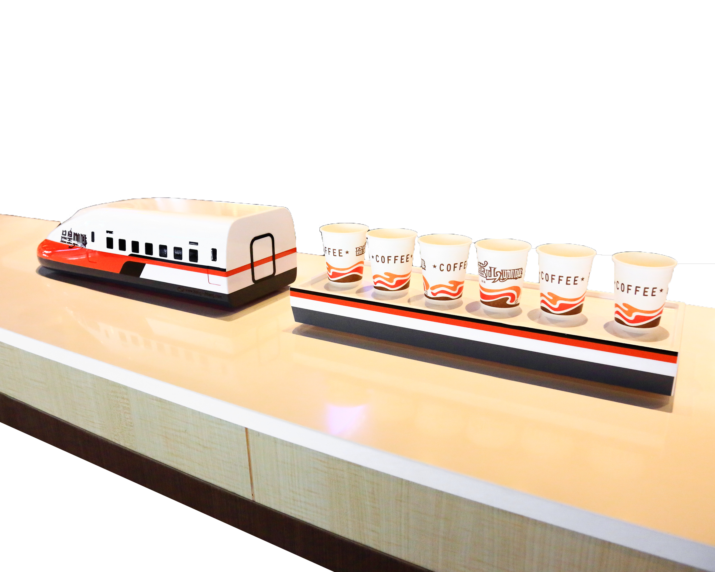 Magnetic sushi conveyor belt machine for  restaurants Magnetic Sushi Conveyor Belt