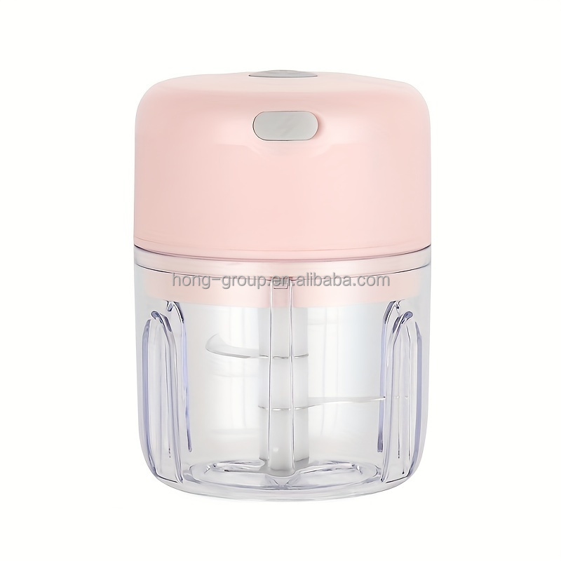 Wireless Portable Electric Mini Food Mincer with USB Charging Baby Food Processor Electric Garlic Chopper for Kitchen