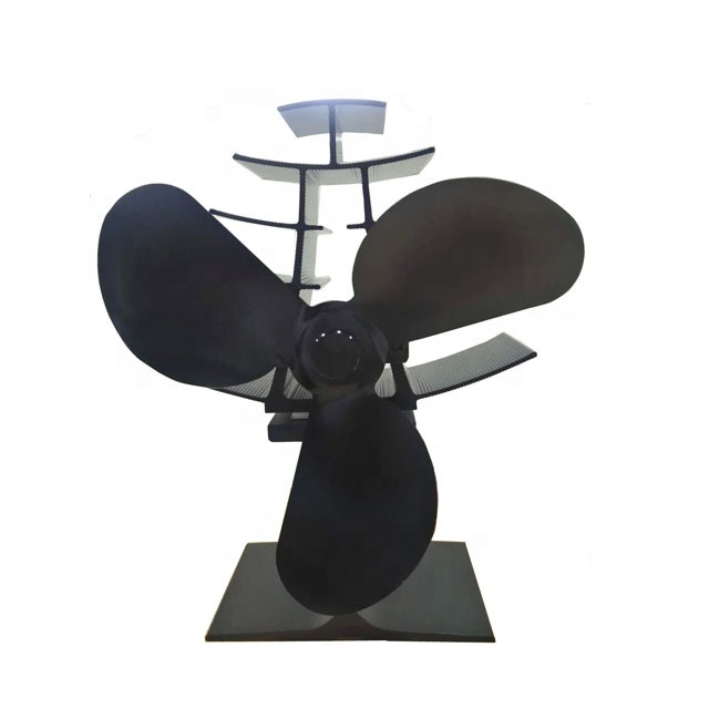 For wooden stove with blower and fan coal stove fireplace fan heating hot air pellet stove fan