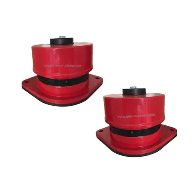 Shock Vibration Insulation ZD-15 800kg-900kg Air Conditioner Compressor HVAC Systems Type Anti-Vibration Spring Isolator Mount