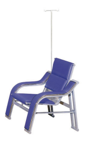 Hongan medical furniture Adjustable Hospital Clinical manual dialysis reclining iv infusion Transfusion chair for Patient