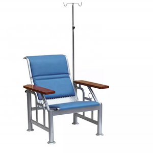 Hongan medical furniture Adjustable Hospital Clinical manual dialysis reclining iv infusion Transfusion chair for Patient