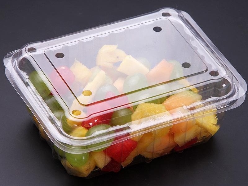 Disposable Clear Plastic Food Container Tray Box Thermoforming Machine