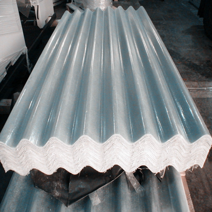 Clear corrugated fiberglass roofing panels frp sheet