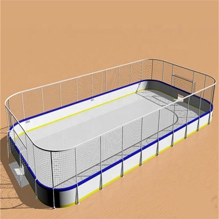 artificial ice rink floor/portable artificial ice skate floor/roller skating rink flooring