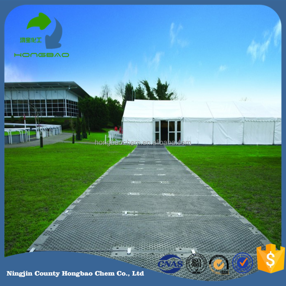 Heavy duty hdpe ground mat/Heavy weight oil drilling rig mat/out-door HDPE ground protect mats