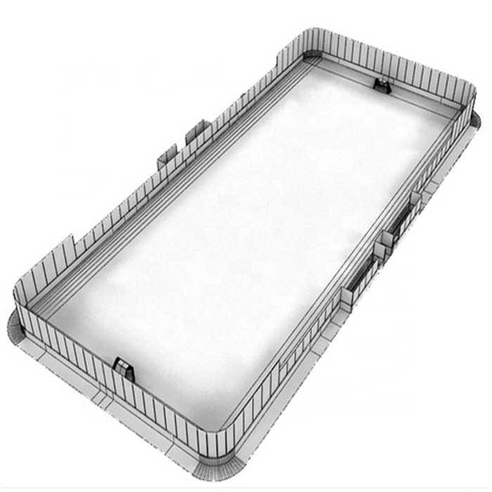 artificial ice rink floor/portable artificial ice skate floor/roller skating rink flooring