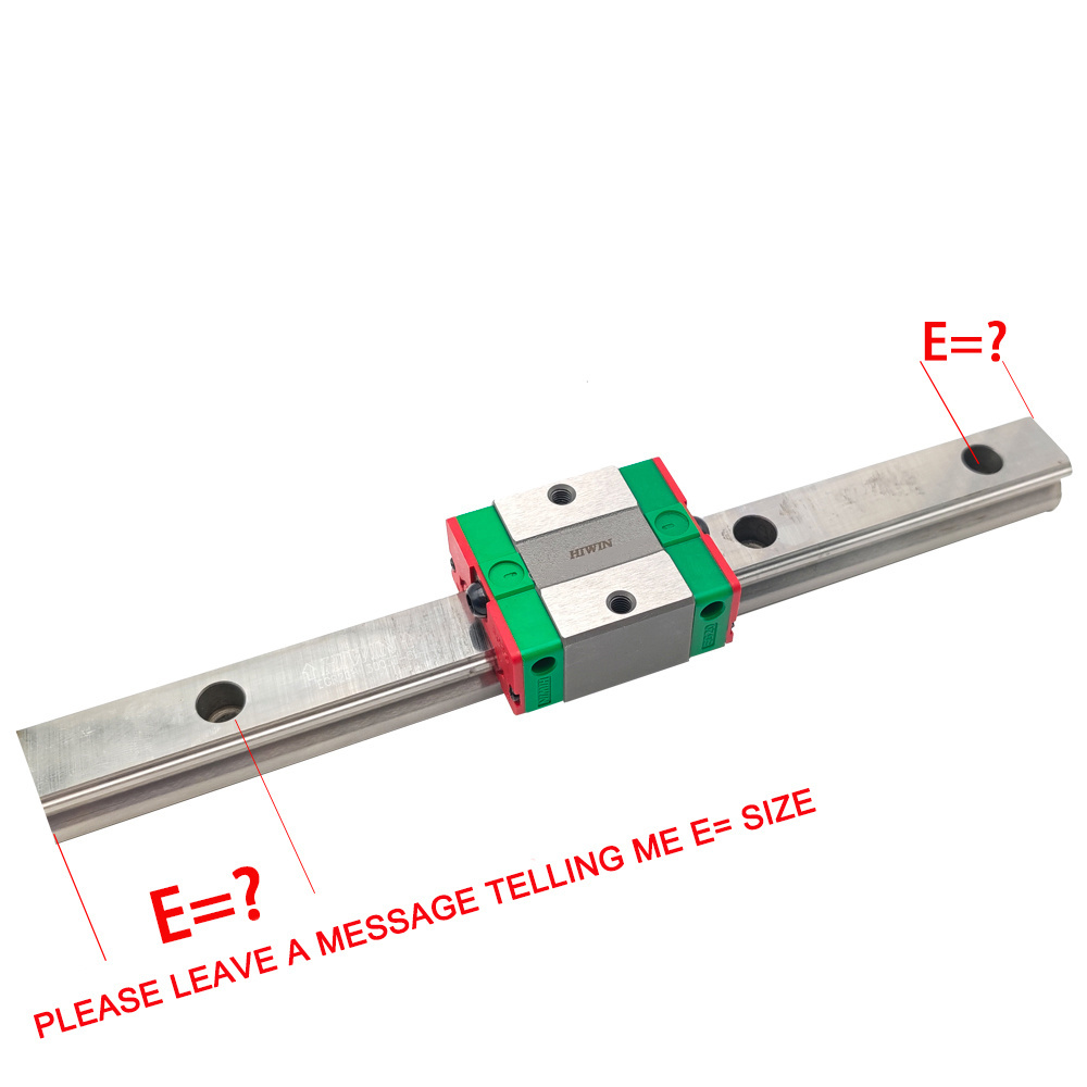 HIWIN 100% origin MGH7H 30mm Extended Stainless Steel Linear Guide Rail Ball Screw For Laser