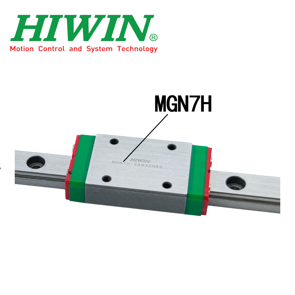 HIWIN 100% origin MGH7H 30mm Extended Stainless Steel Linear Guide Rail Ball Screw For Laser