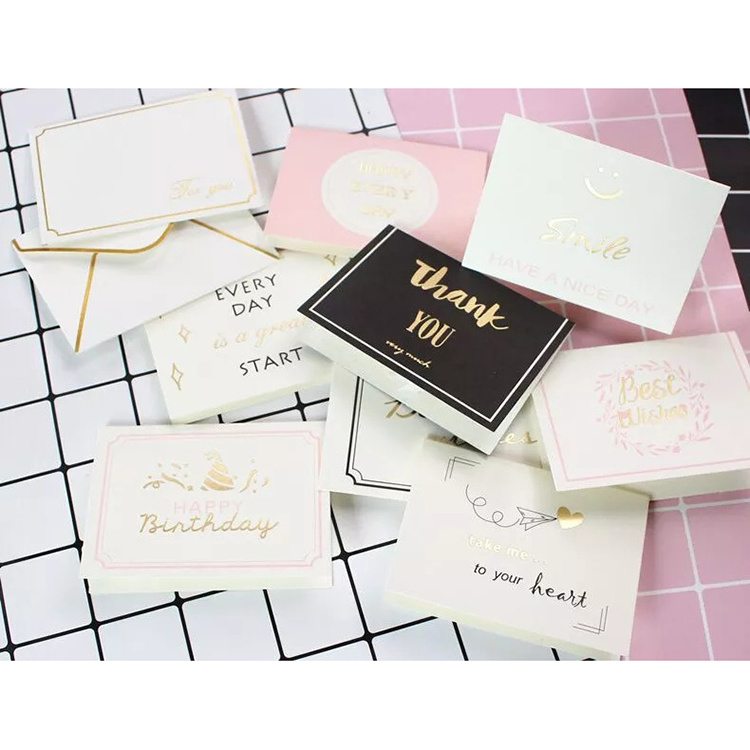 Best paper card for bulk profession custom exquisite lovely style invitation funny birthday gift card