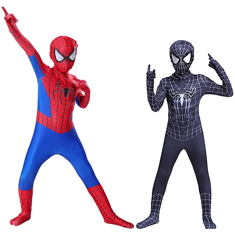 No Way Home Red Halloween Costumes for Adults TV&Film Superhero Cosplay High Quality Suit Traje Spider Man Costume for Kids