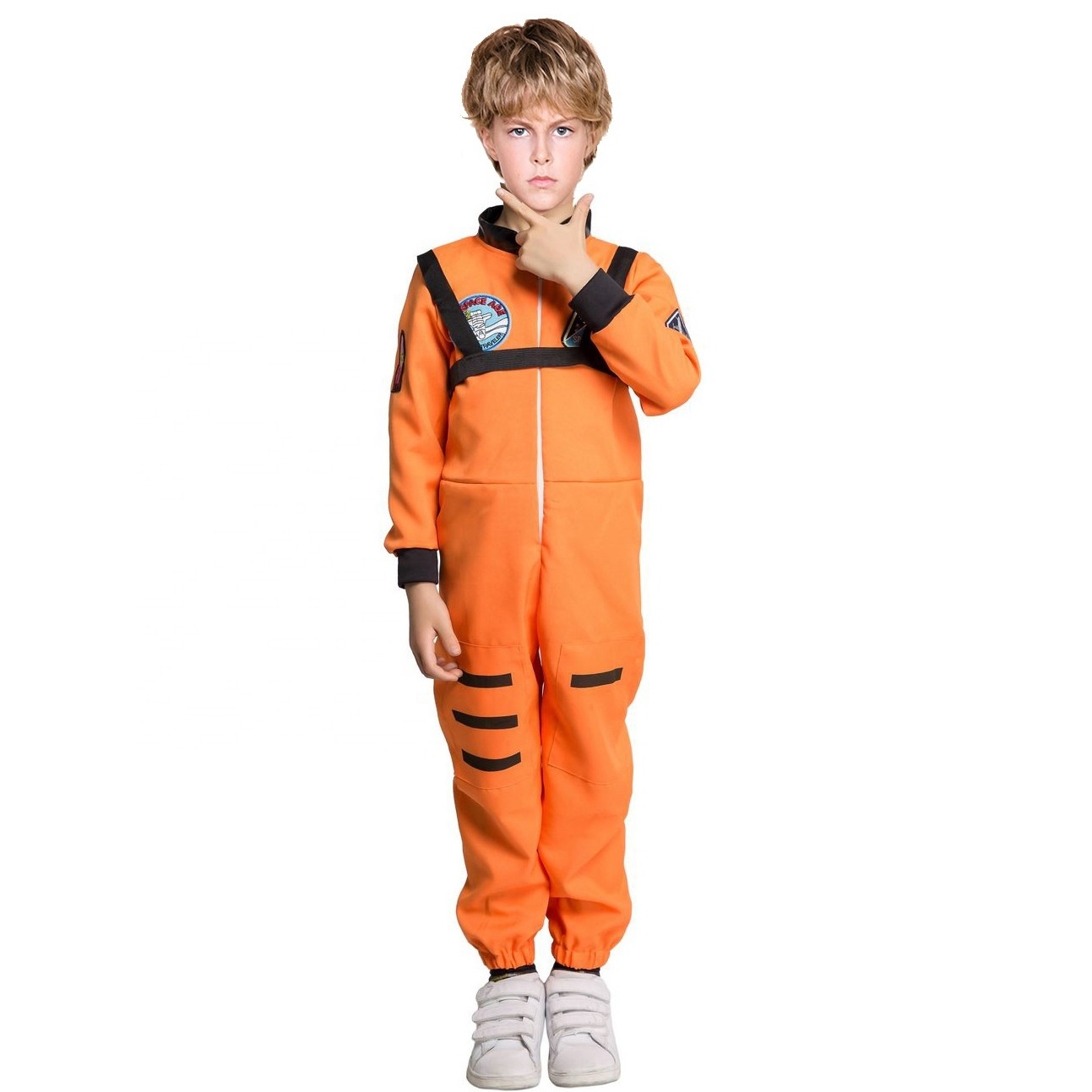 Fashionable Halloween Costume Stage Show Kids Astronaut Space Suit Boy&Girl Pilot Costumes