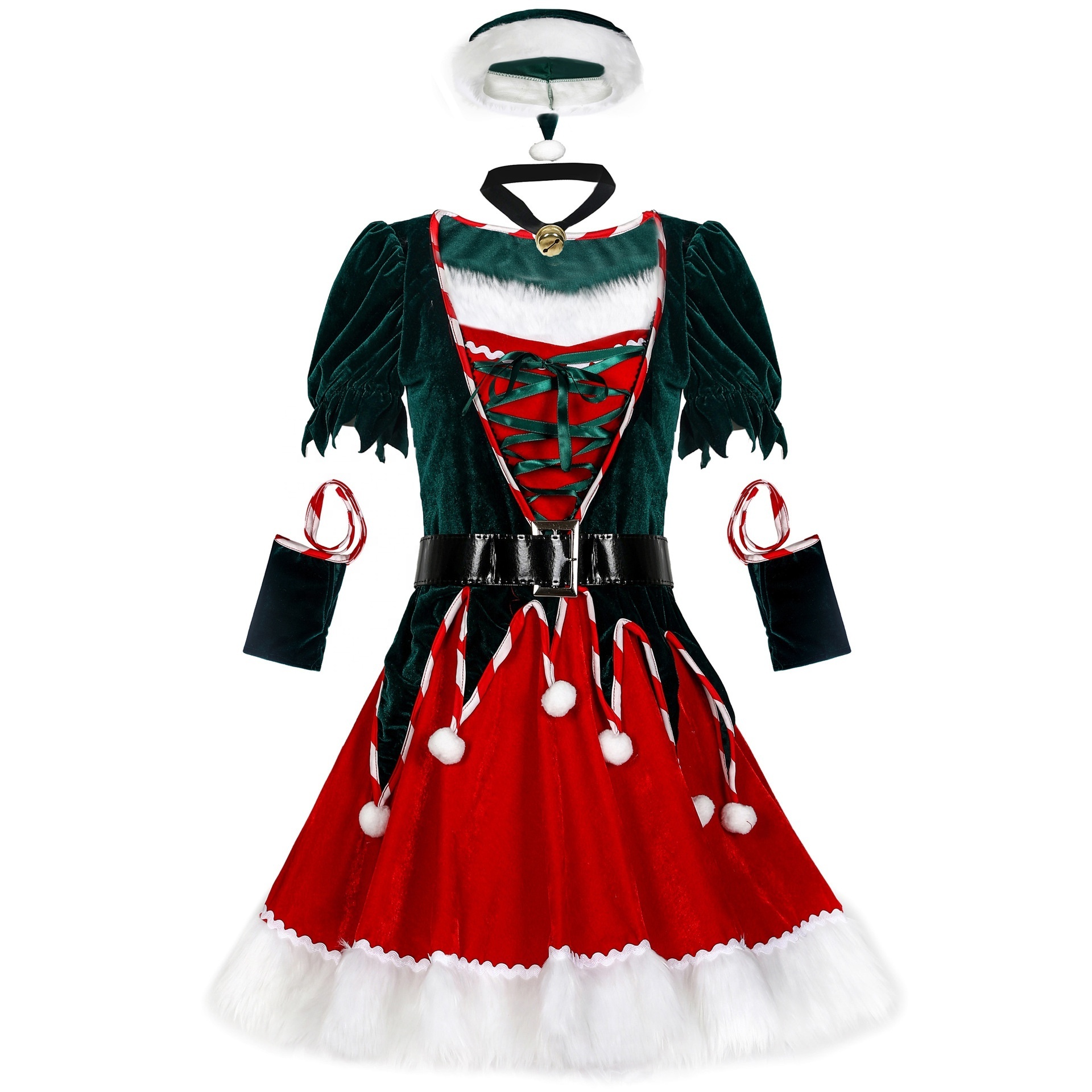 Hot Sale Wholesale Women Christmas Girl Dress Ball Gown Princess Costume Christmas Princess Dress