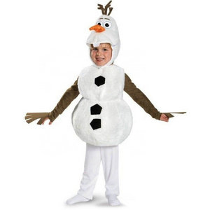 Wholesale Funny Party Children Unisex Halloween Christmas Inflatable Snowman Elsa Olaf Costume Kids