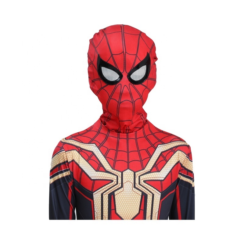 Expedition Spider Man Action Figure Trajes De Spiderman Helmet Halloween Clothes Spider Man Dress Up Kids Superhero Costumes