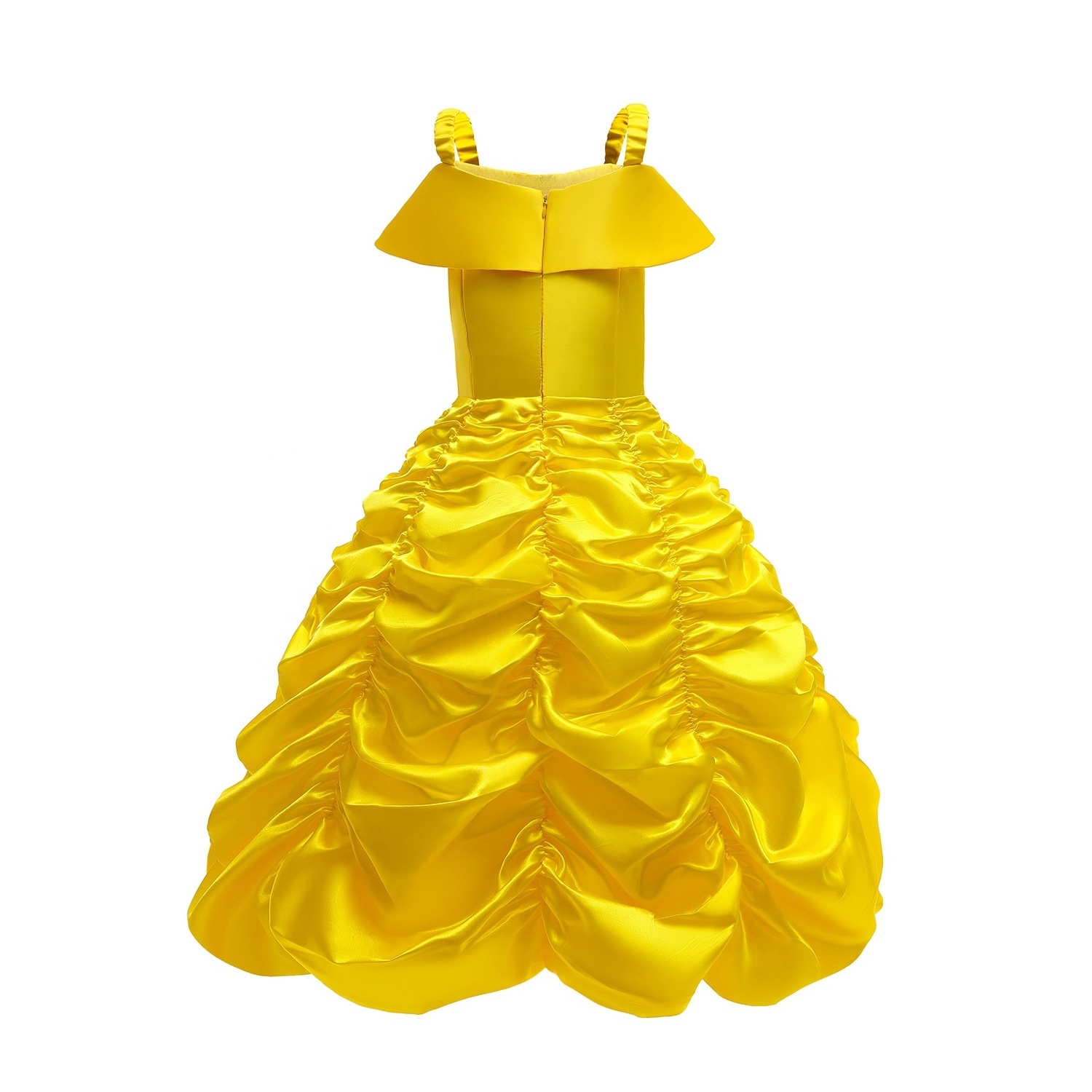 New Girls Birthday Dress Christmas Children's Cosplay Costume Halloween Clothes Belle Princess Dress Kids