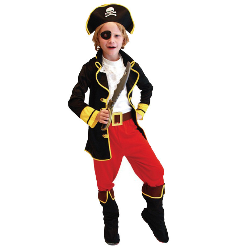 Trendy Design Sea Rover Clothing Halloween Costumes For Kids Buccaneer Party Outfit for Kids