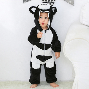 Made in China Christmas New Year Halloween Clothes Children's Costumes Flannel Koala Unicorn Romper Pajamas Mascotte Costume