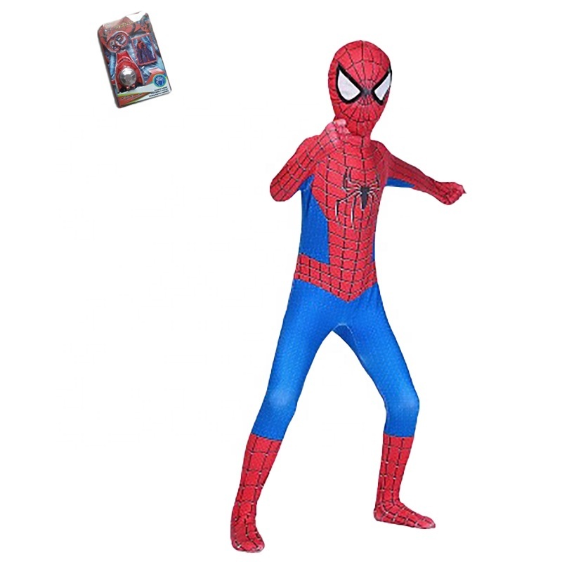 No Way Home Red Halloween Costumes for Adults TV&Film Superhero Cosplay High Quality Suit Traje Spider Man Costume for Kids