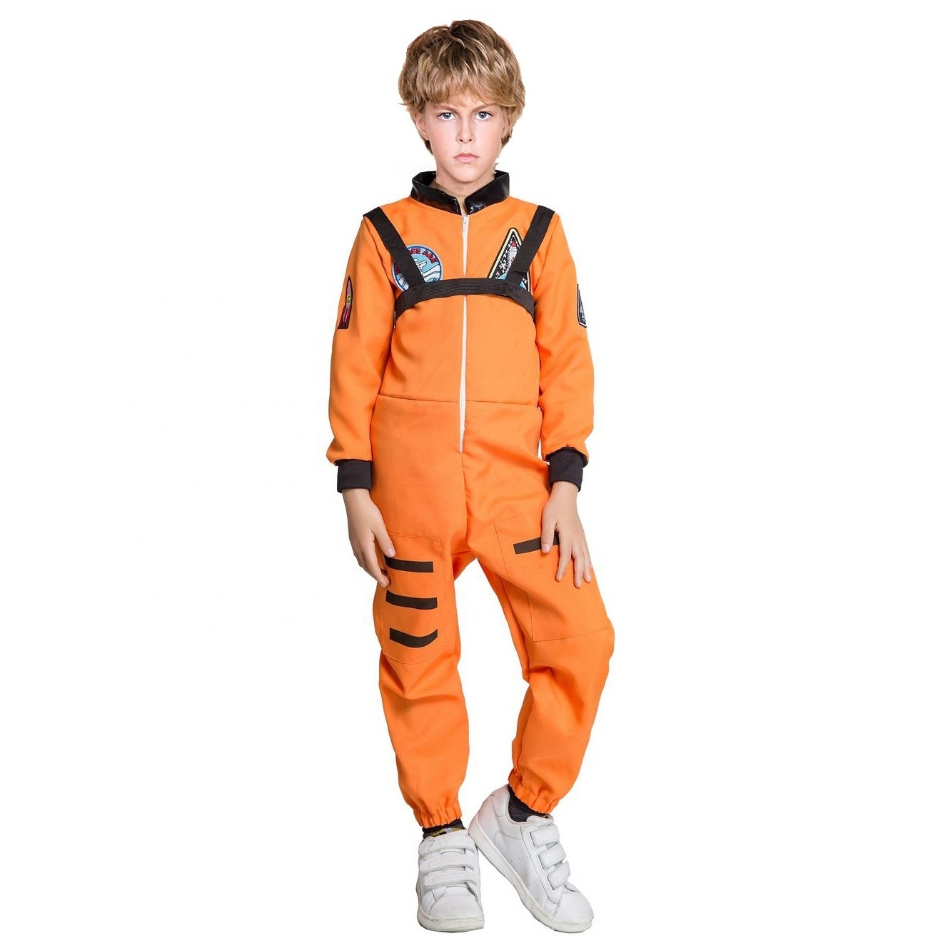 Fashionable Halloween Costume Stage Show Kids Astronaut Space Suit Boy&Girl Pilot Costumes