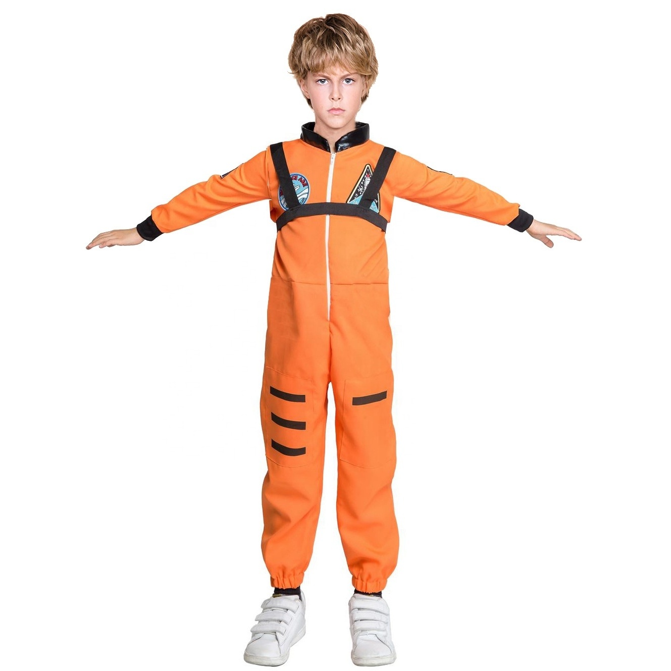 Fashionable Halloween Costume Stage Show Kids Astronaut Space Suit Boy&Girl Pilot Costumes