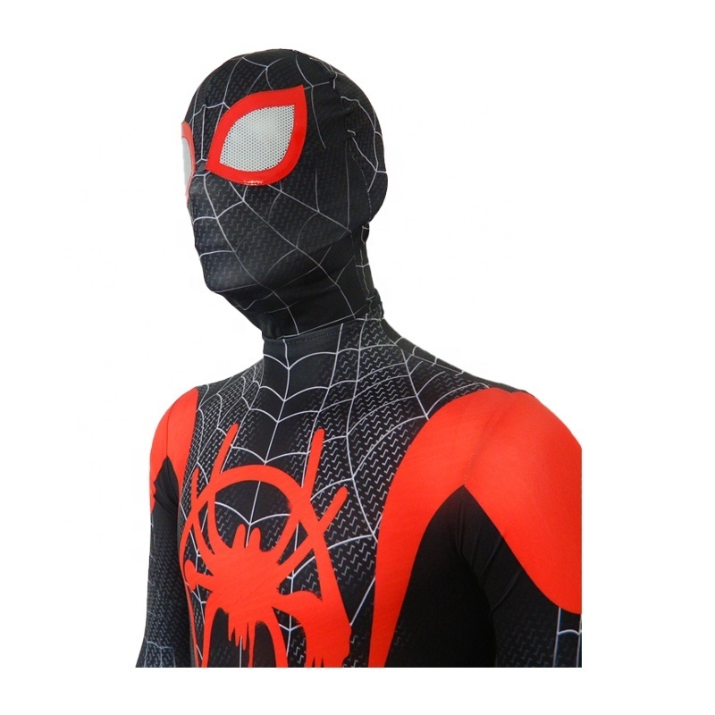 Eddie Suit Spider Man Action Costume New Product Hot Sale Halloween Tv&movie Superhero Cosplay Kids Boys Factory Custom Black