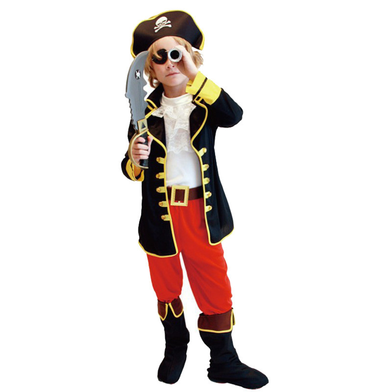 Trendy Design Sea Rover Clothing Halloween Costumes For Kids Buccaneer Party Outfit for Kids