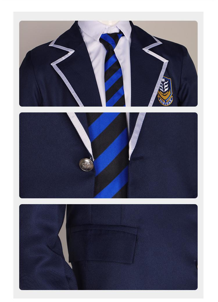 Wholesale Blue Lock Isagi Yoich Cosplay Costume Men Adult  School Anime Clothing JK Uniform Costume Halloween