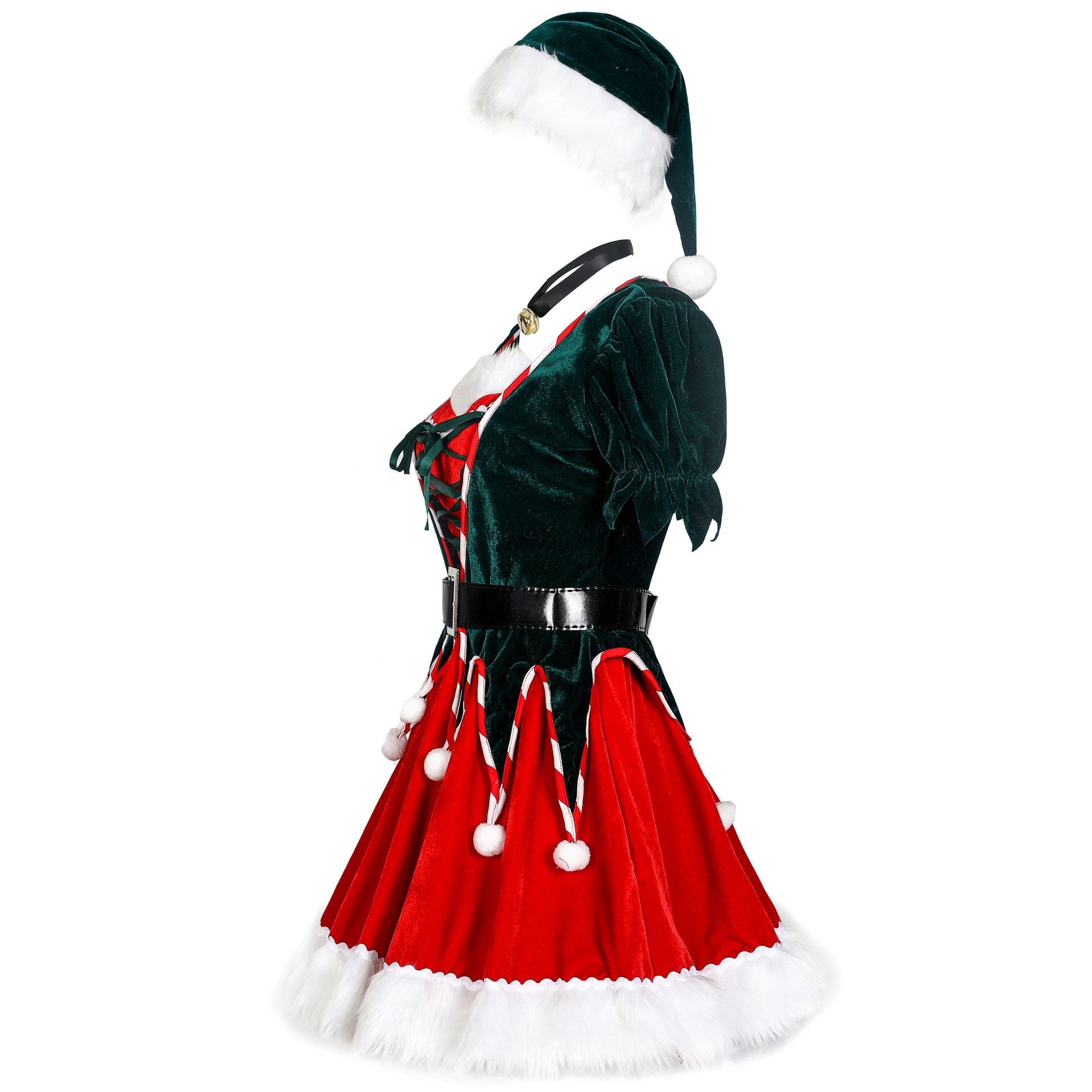 Hot Sale Wholesale Women Christmas Girl Dress Ball Gown Princess Costume Christmas Princess Dress