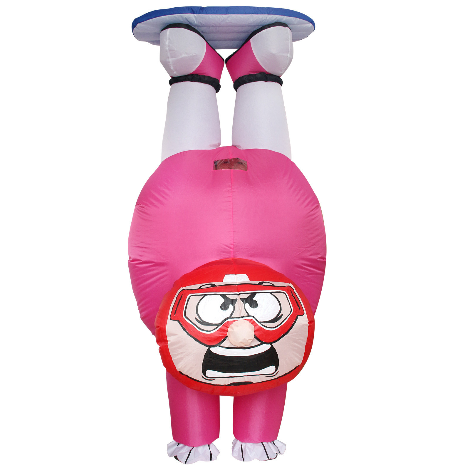 Upside Down Clown Inflatable Costume Novelty Creative Halloween Costume Prank Party Easter New Year Costume