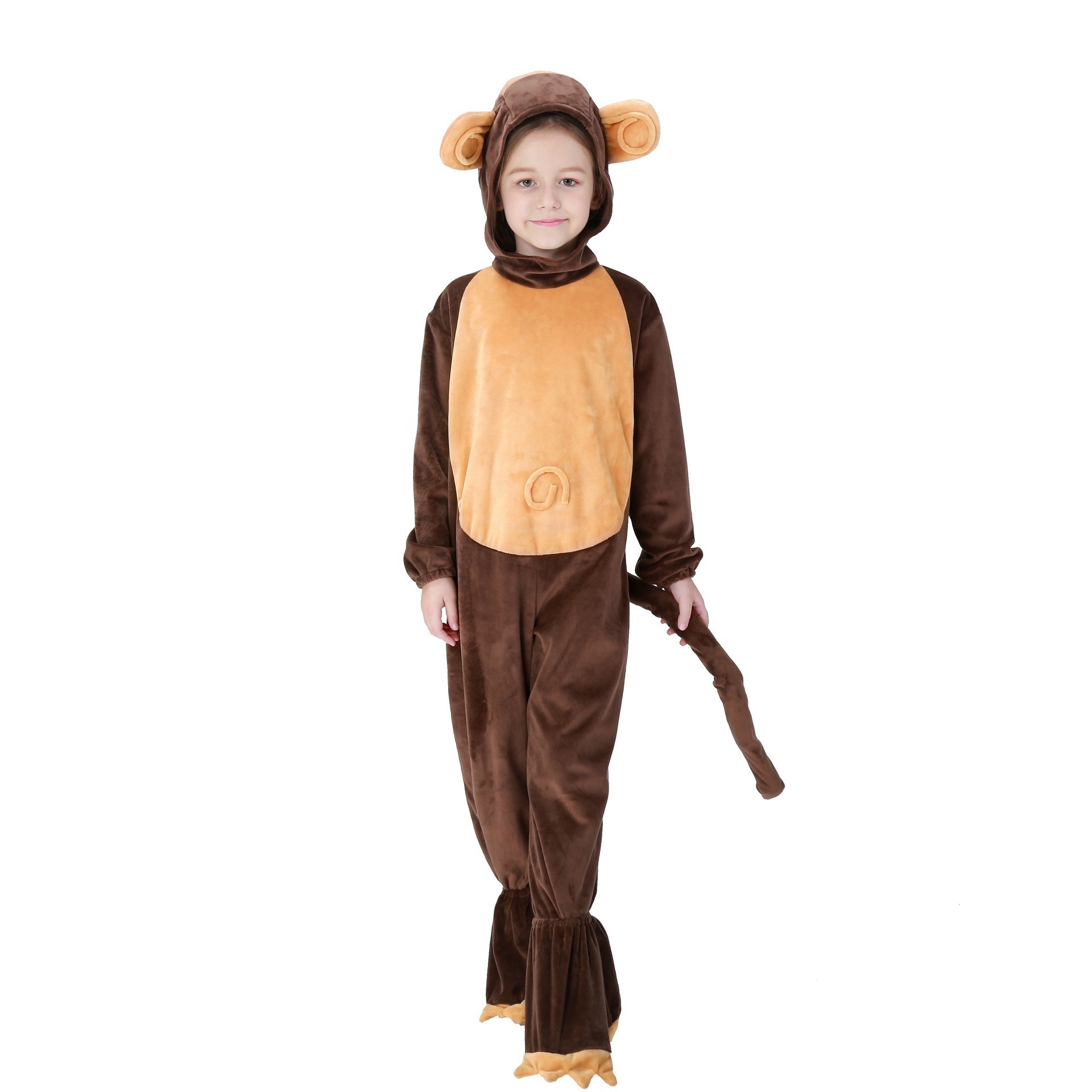 European&American Halloween Children's Mascotte Costumes Animal Home Clothes Monkey Costumes