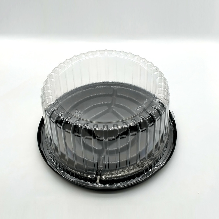 Wholesale Price Clear Plastic Cake Dome Box 2-3 Layer Cake Display Container with Clear Dome Lid