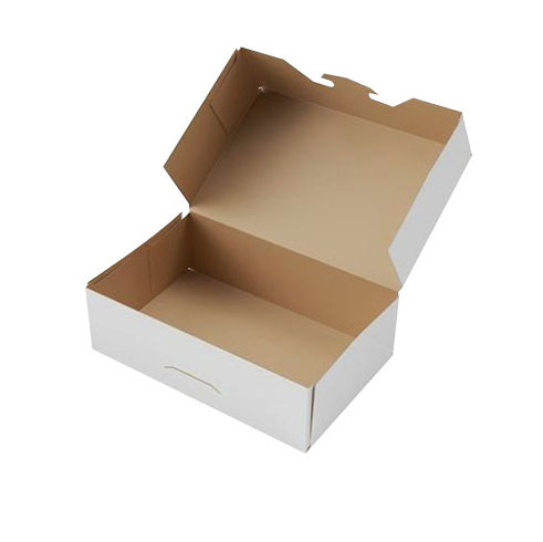 14 x 19 Inch tall custom logo cake box with clear window packaging boxes wedding cake box