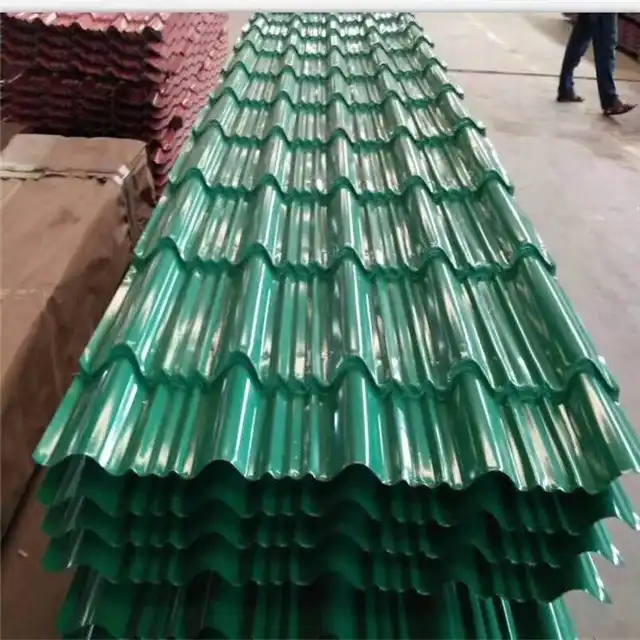 Best Quality Zinc 90 Zinc 180 Aluminium Metal Roof Shingles / Roofing Sheets Metal / Roof Tiles Corrugated Sheet Roof